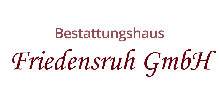 Bestattungshaus Friedensruh GmbH